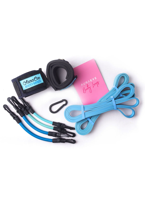 Blue Booty Bundle Set - Booty Bands and Activewear