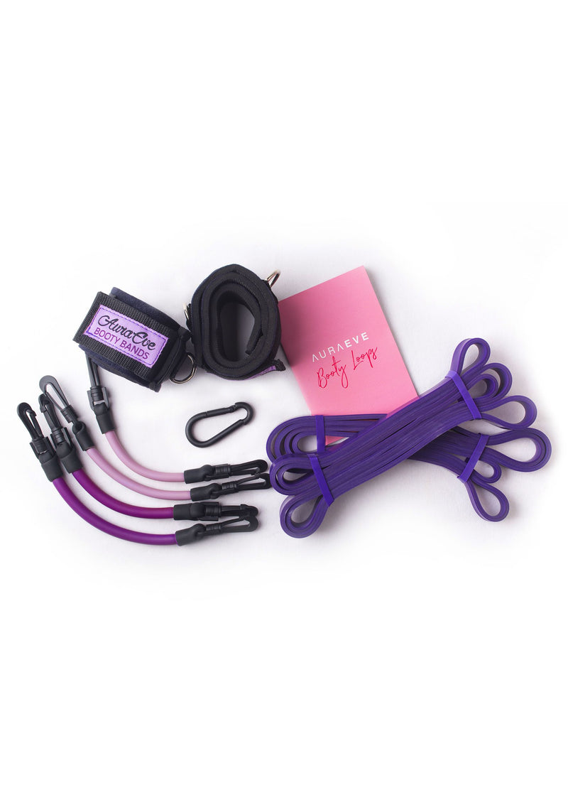 Purple Booty Bundle Set - Booty Bands and Activewear